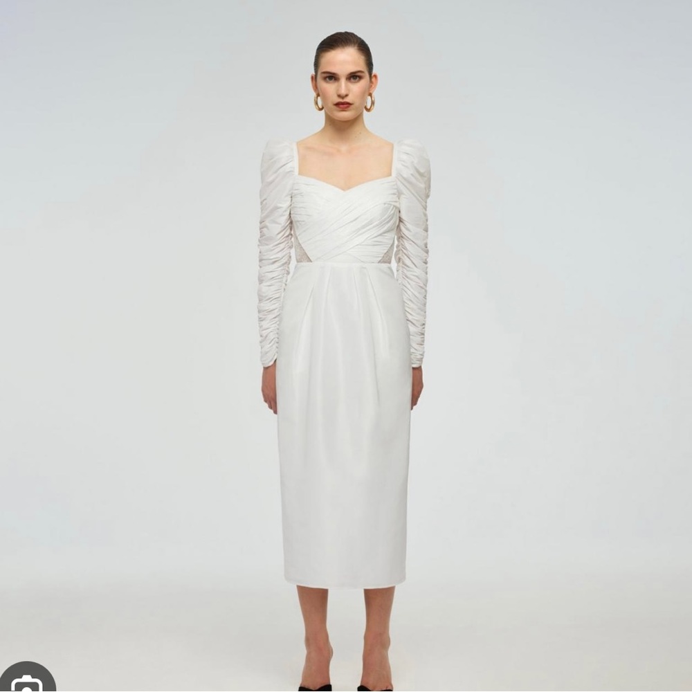 Self portrait white dress